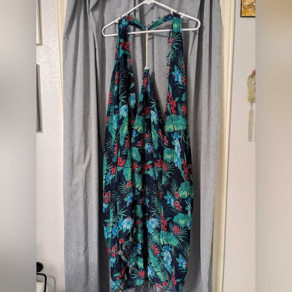 Tropical Swimsuit cover-up